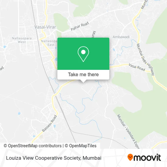 Louiza View Co Operative Society map