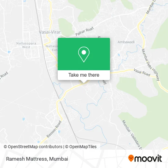 Ramesh Mattress map