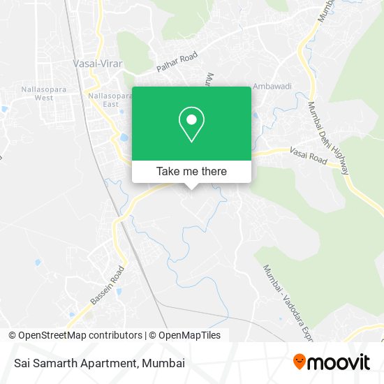 Sai Samarth Apartment map