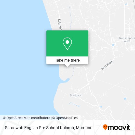 Saraswati English Pre School Kalamb map