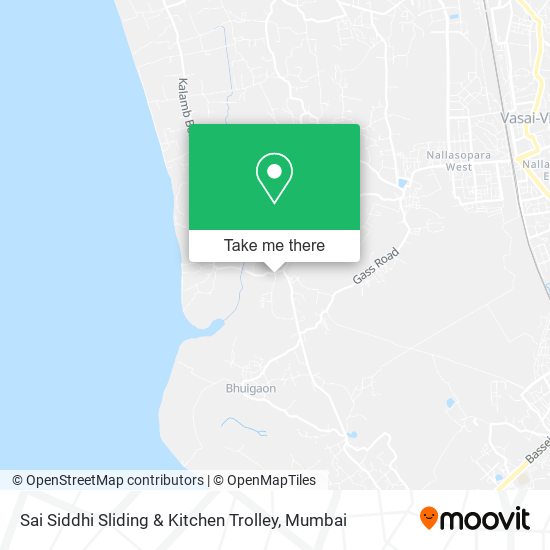 Sai Siddhi Sliding & Kitchen Trolley map