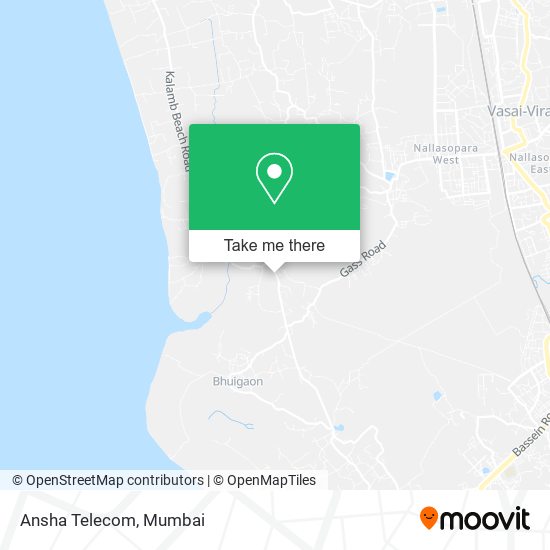 Ansha Telecom map