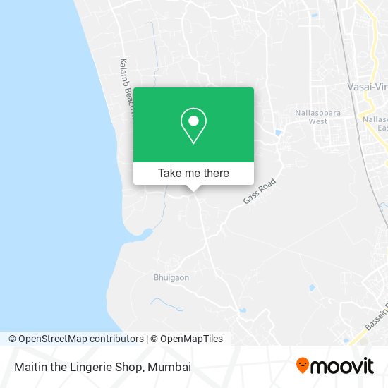Maitin the Lingerie Shop map