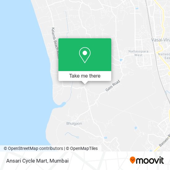 Ansari Cycle Mart map