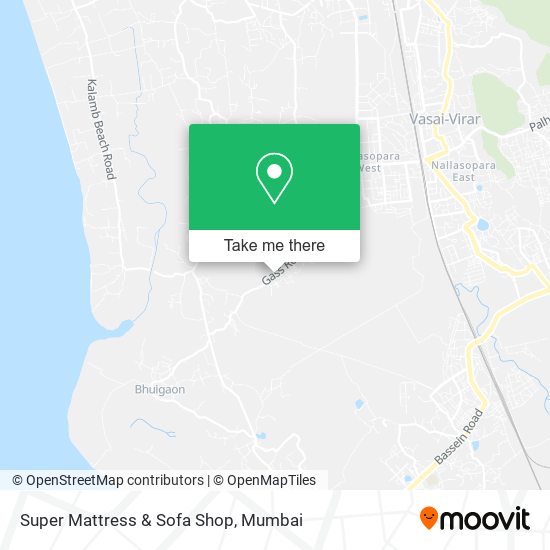 Super Mattress & Sofa Shop map