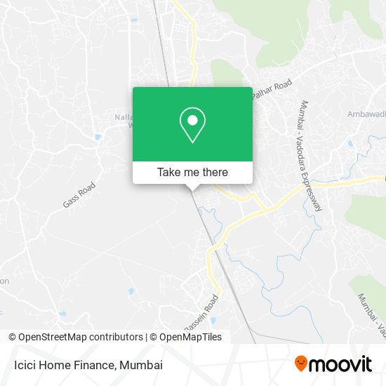 Icici Home Finance map