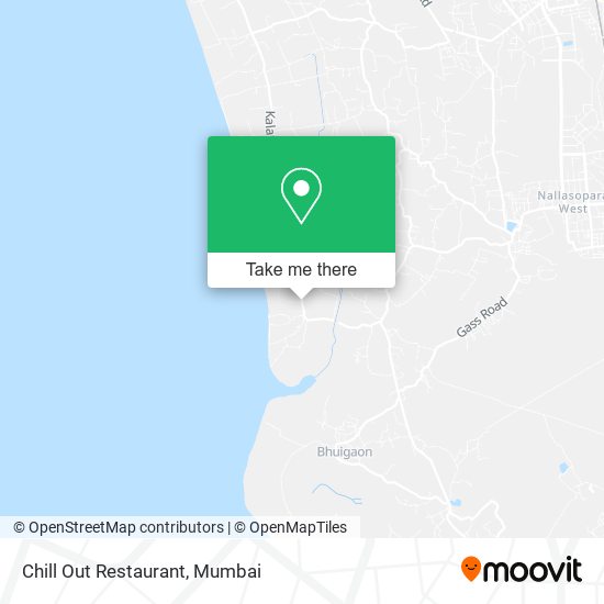 Chill Out Restaurant map