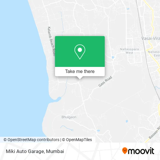 Miki Auto Garage map