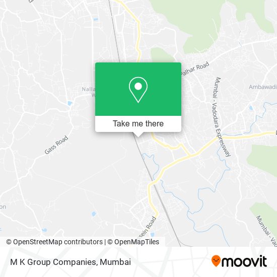 M K Group Companies map