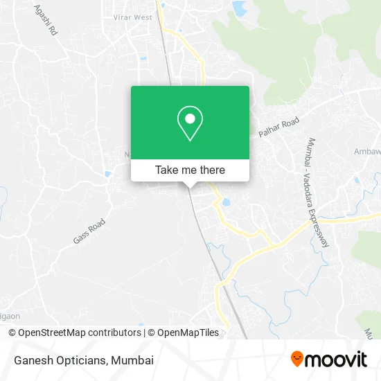 Ganesh Opticians map