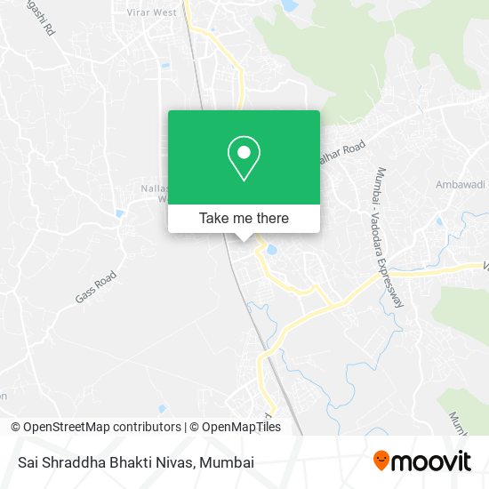Sai Shraddha Bhakti Nivas map