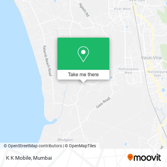 K K Mobile map