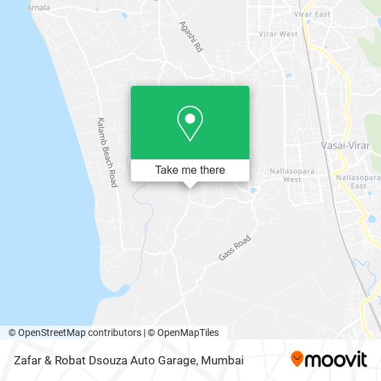 Zafar & Robat Dsouza Auto Garage map