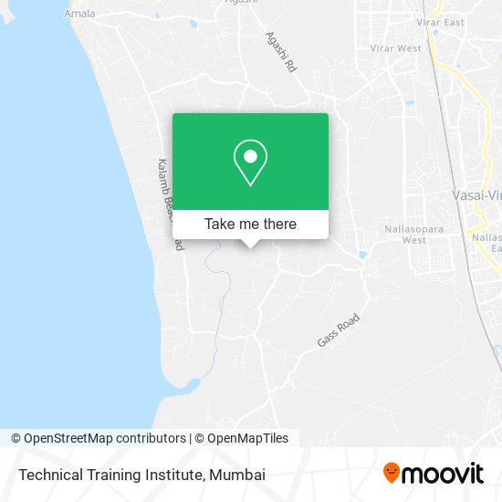 Technical Training Institute map