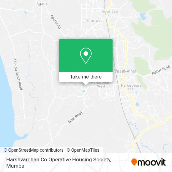 Harshvardhan Co Operative HSG S map