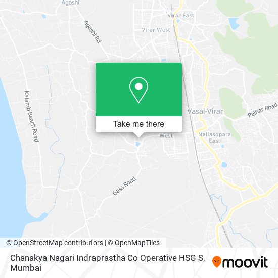 Chanakya Nagari Indraprastha Co Operative HSG S map