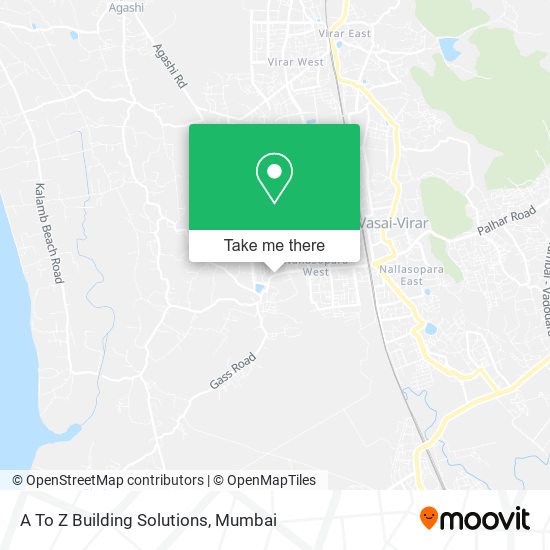 A To Z Building Solutions map