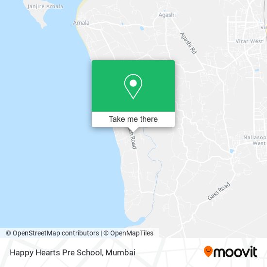 Happy Hearts Pre School map