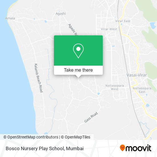 Bosco Nursery Play School map