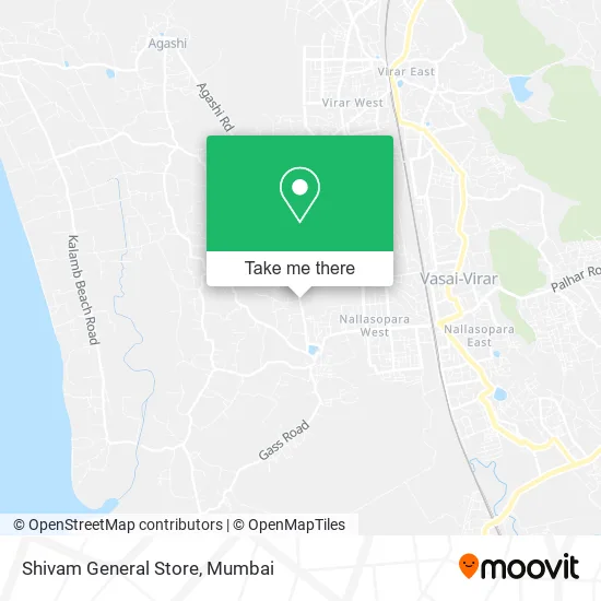 Shivam General Store map