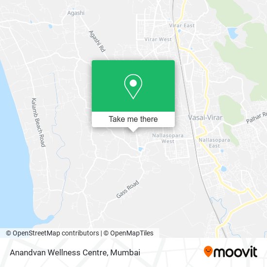 Anandvan Wellness Centre map