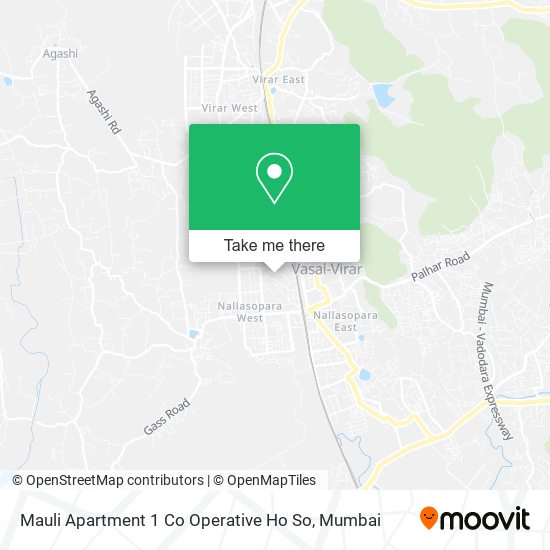 Mauli Apartment 1 Co Operative Ho So map