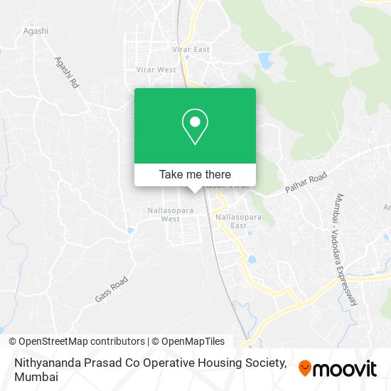 Nithyananda Prasad Co Operative Housing Society map