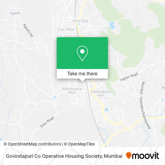 Govindapuri Co Operative Housing Society map