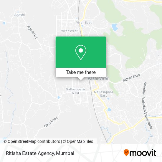 Ritisha Estate Agency map