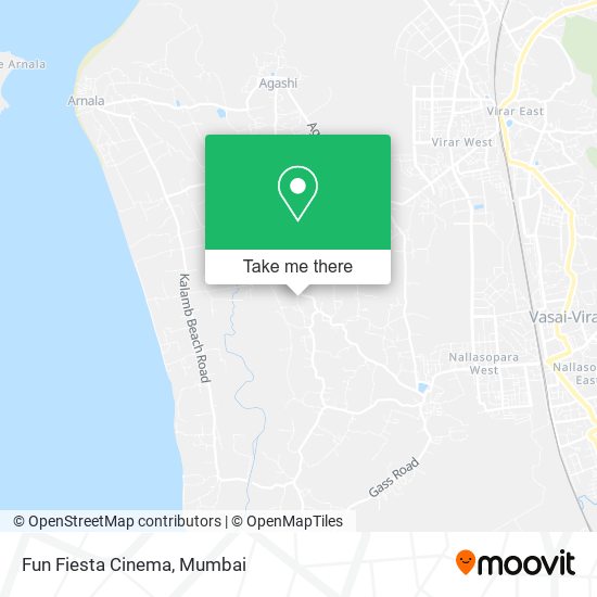 Fun Fiesta Cinema map
