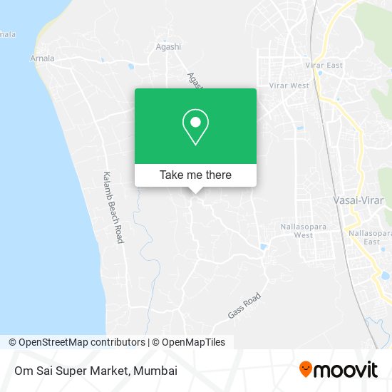 Om Sai Super Market map