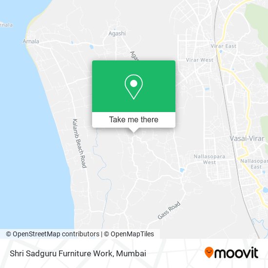 Shri Sadguru Furniture Work map