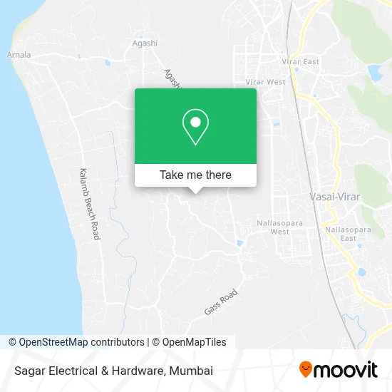 Sagar Electrical & Hardware map