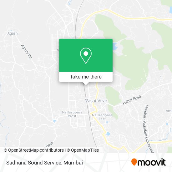 Sadhana Sound Service map