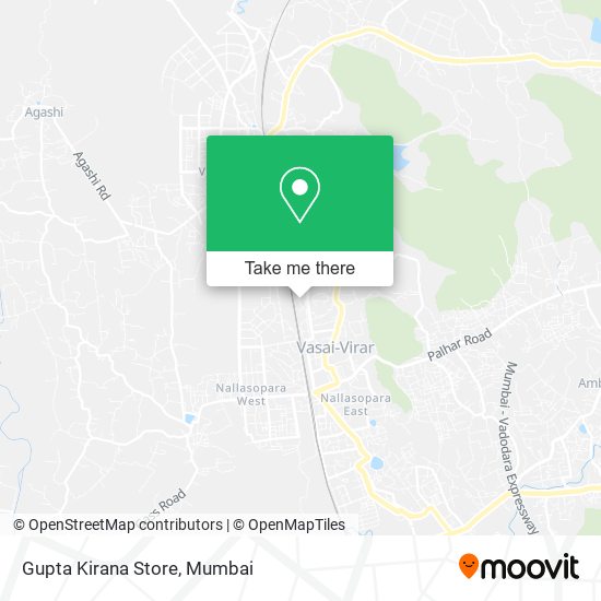 Gupta Kirana Store map