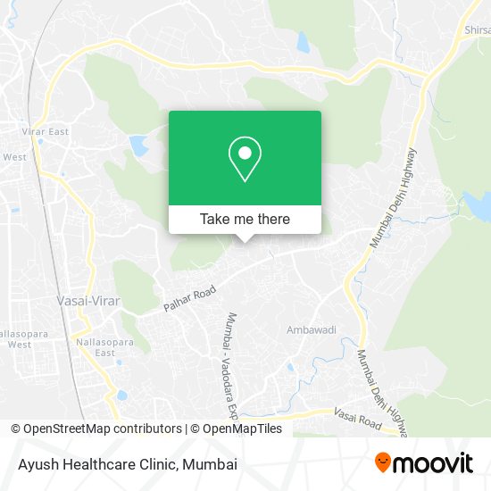Ayush Healthcare Clinic map