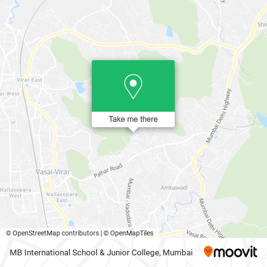MB International School & Junior College map
