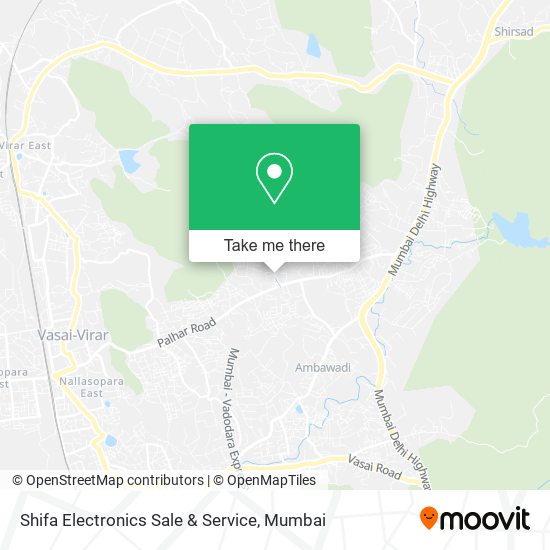 Shifa Electronics Sale & Service map
