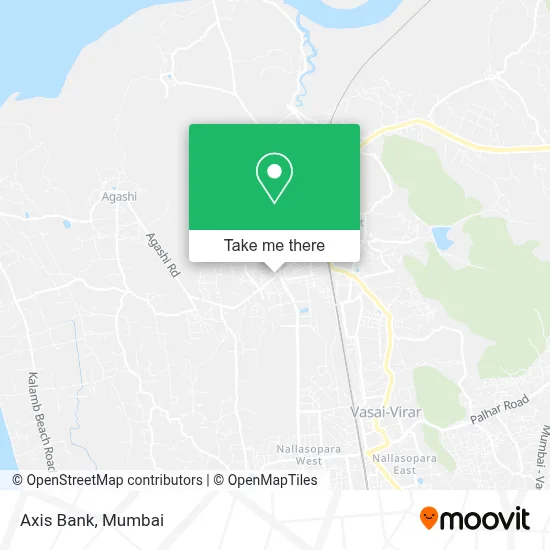 Axis Bank map