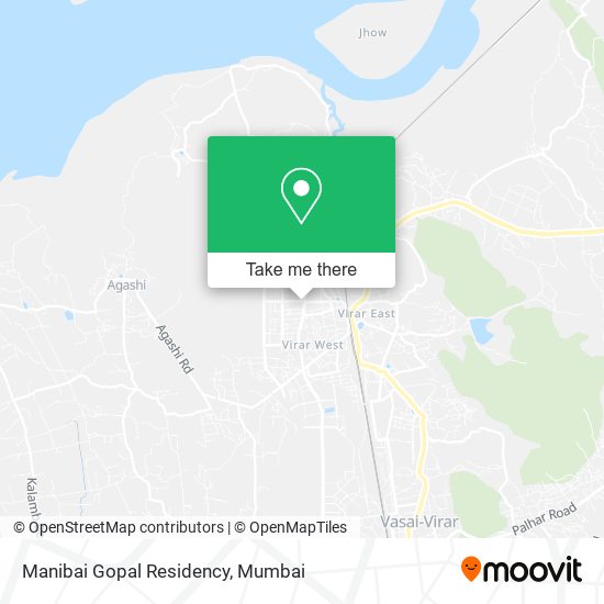Manibai Gopal Residency map