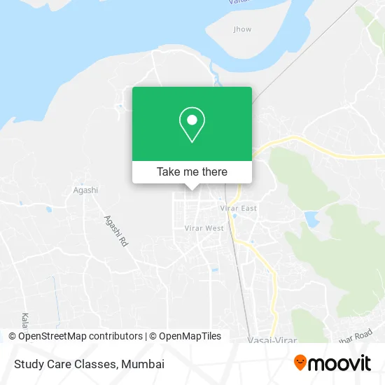 Study Care Classes map