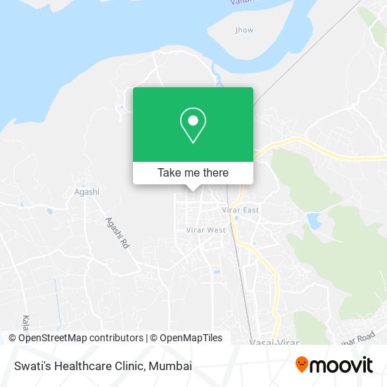 Swati's Healthcare Clinic map