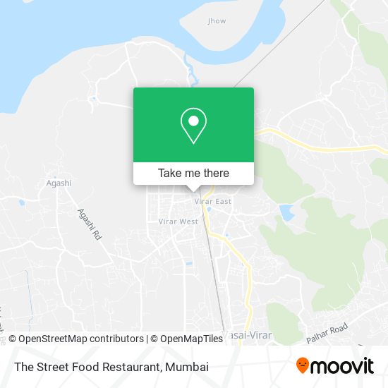 The Street Food Restaurant map