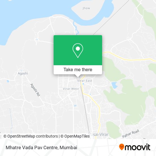 Mhatre Vada Pav Centre map