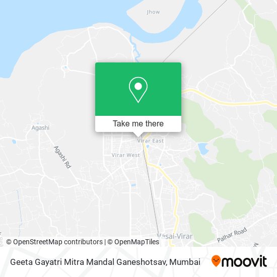 Geeta Gayatri Mitra Mandal Ganeshotsav map