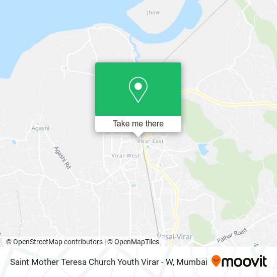 Saint Mother Teresa Church Youth Virar - W map