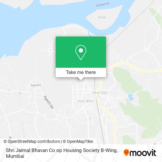 Shri Jaimal Bhavan Co op Housing Society B-Wing map