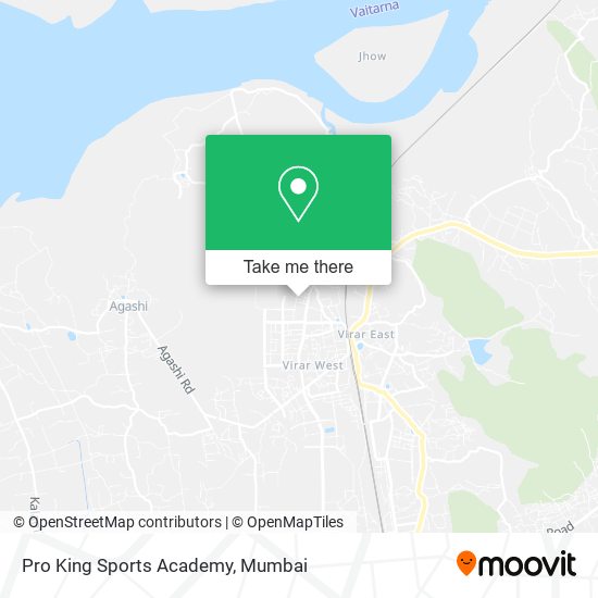 Pro King Sports Academy map