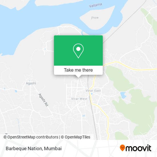 Barbeque Nation map