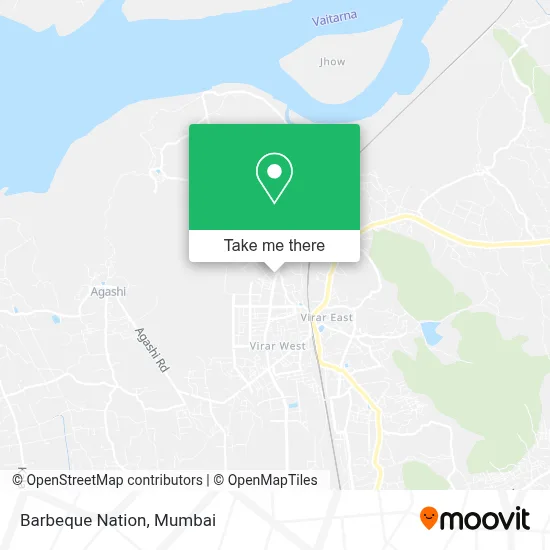 Barbeque Nation map